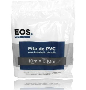 Fita PVC para acabamento de instalação